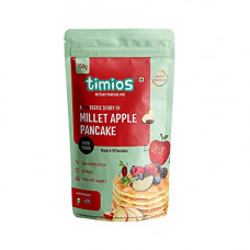 Deals, Discounts & Offers on  - Timios Organic No Maida Millet Pancake Mix-Apple with Cocoa|Made with Whole Grains, Jaggery and Sprouted Nutrition| Instant and Healthy Breakfast,300gm