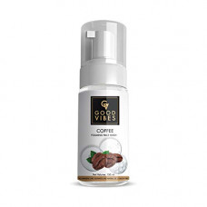 Deals, Discounts & Offers on Beauty Care - Good Vibes Coffee Foaming Face Wash - 150 ml - Adds Skin Glow, Enhances Skin Complexion and Controls Excess Sebum Production - Paraben and Cruelty Free