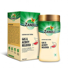 Deals, Discounts & Offers on  - Zandu Gas & Acidity Reliever - Aadhman Har Churna (200 Gm), Ayurvedic Powder with Goodness of Sunthi (Dry Ginger), Hing, Marich (Mari), Pippali, Helps with Digestion, Gas and Acidity