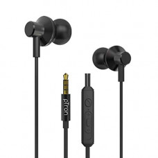 Deals, Discounts & Offers on Headphones - pTron Pride Lite HBE (High Bass Earphones) in-Ear Wired Headphones with in-line Mic, 10mm Powerful Driver For Stereo Audio, Noise Cancelling Headset with 1.2m Tangle-Free Cable & 3.5mm Aux - (Black)
