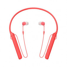 Deals, Discounts & Offers on Headphones - Sony WI-C400 Wireless in-Ear Neck Band Headphones with 20 hrs Battery Life, Light Weight, Bluetooth Headset with mic