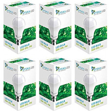 Deals, Discounts & Offers on  - Syska SSK-SRL-9W- Base B22 9-Watt LED Bulb (Pack of 6, Cool Day Light)