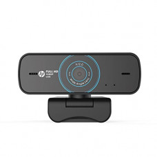 Deals, Discounts & Offers on  - HP w300 1080P 30 FPS FHD Webcam with Built-in Dual Digital Mic, Plug and Play Setup, Wide-Angle View