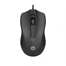 Deals, Discounts & Offers on  - HP 100- 1600 DPI USB Wired Mouse, Ambidextrous Design, 3 Buttons and Built-in Scrolling / 3 Years Warranty (6VY96AA)