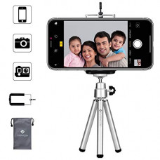 Deals, Discounts & Offers on Accessories - Everycom Mini Tripod with Phone Holder Portable Lightweight Flexible with 360 Degree
