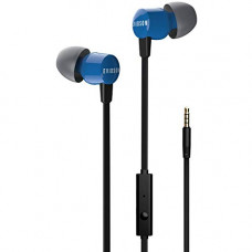 Deals, Discounts & Offers on Headphones - Evidson Vibe Wired in Ear Earphone with Mic (Blue)