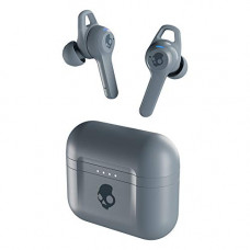 Deals, Discounts & Offers on Headphones - Skullcandy Indy Active Noise Cancellation (Anc) Bluetooth Truly Wireless In Ear Earbuds Up To 32 Hours Of Total Battery Life, Wireless Charging Case, With Tile Tracking With Mic (Chill Grey)