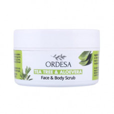 Deals, Discounts & Offers on Beauty Care - ORDESA COSMETIC Tea Tree and Aloe Vera Face and Body Scrub | Moisturizing and Exfoliating Scrub For Men & Women