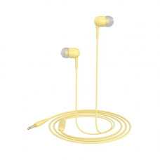 Deals, Discounts & Offers on Headphones - Portronics Conch 50 in-Ear Wired Earphone with Mic, 3.5mm Audio Jack(Yellow)