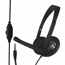 Deals, Discounts & Offers on Headphones - U & I Gamer Series Wired On Ear Headphone with Mic (Black)