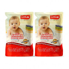 Deals, Discounts & Offers on Baby Care - LuvLap Baby Laundry Liquid Detergent, Food Grade, Refill Pack, 1000ml (Pack of 2)