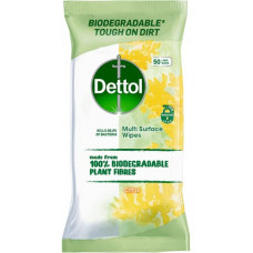Deals, Discounts & Offers on  - Dettol Biodegradable Multi Surface Wipes 50's