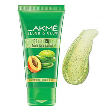 Deals, Discounts & Offers on Beauty Care - Lakme Blush & Glow Green Apple Apricot Scrub, Gentle On Skin, Deep Cleansing Gel Scrub 100 g