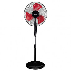 Deals, Discounts & Offers on  - usha Colossus Rust Free Aluminium Blade 400mm Pedestal Fan (Red)