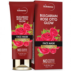 Deals, Discounts & Offers on Beauty Care - StBotanica Bulgarian Rose Otto Glow Face Mask | Fresh Plumping Mask to Hydrate & Tone Skin | No Paraben & SLS - 100gm