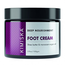 Deals, Discounts & Offers on Beauty Care - Kimiska Deep Nourishment Foot Cream With Shea Butter & Moroccan Argan Oil 100g