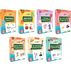 Deals, Discounts & Offers on  - Flash Cards for Babies 1 Year Old | Early Learning Flash Cards for Kids( Set of 7 ) Flash Cards Easy & Fun Way of Learning 1 Year to 6 Years Kids | Flash Cards