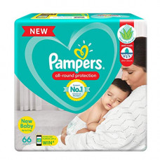 Deals, Discounts & Offers on Baby Care - Pampers All round Protection Pants, New Born, Extra Small size baby diapers (NB,XS) 66 Count