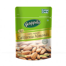 Deals, Discounts & Offers on  - Happilo 100% Natural Premium California Almonds 1kg Value Pack Pouch | High Quality Badam Giri | High in Fiber & Boost Immunity | 100% Real Nuts | Whole Natural Badam
