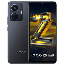 Deals, Discounts & Offers on Electronics - [For ICICI Bank Credit Card] iQOO Z6 44W (Raven Black, 4GB RAM, 128GB Storage) | 44W FlashCharge + 5000mAh Battery