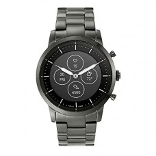Deals, Discounts & Offers on Men - Fossil Collider Hybrid Hr Smartwatch Black Dial Men's Watch (FTW7009)