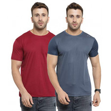 Deals, Discounts & Offers on Men - AWG ALL WEATHER GEAR Men's Regular Fit T Shirt (Pack of 2)