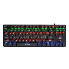Deals, Discounts & Offers on  - Ant Esports MK1000 Multicolour LED Backlit Wired TKL Mechanical Gaming Keyboard with Blue Switches