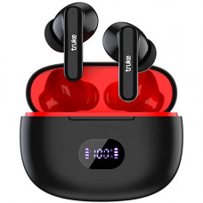 Deals, Discounts & Offers on Headphones - Truke Air Buds+ True Wireless Earbuds with Quad-Mic Noise Cancellation(AI-ENC)