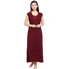 Deals, Discounts & Offers on Women - Secret Wish Women's Cotton Maternity Nighty