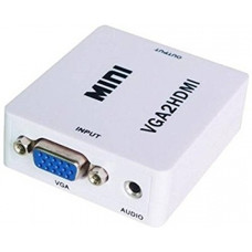 Deals, Discounts & Offers on Accessories - PremiumAV MST-722-7_DR Portable Ultra HD VGA to HDMI Converter (White)