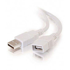 Deals, Discounts & Offers on  - SAMZHE 1.5 MTR USB 3.0 Super Speed Extension Cable (White) (MST-787-2)