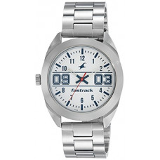 Deals, Discounts & Offers on Men - Fastrack Varsity Analog Silver Dial Men's Watch-NL3175SM01