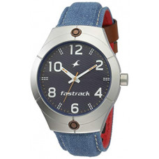 Deals, Discounts & Offers on Men - Fastrack Denim Analog Black Dial Men's Watch-3191SL01 / 3191SL01