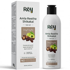Deals, Discounts & Offers on Beauty Care - Rey Naturals Amla Reetha Shikakai Hair Oil For Longer & Stronger Hair | With Natural Actives | Paraben and Sulphate Free | For Hair Growth and Dry Hair | Suitable