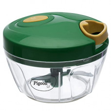 Deals, Discounts & Offers on  - Pigeon Mini Handy ECO (400 ml) and Compact Chopper with 3 Blades for effortlessly Chopping Vegetables and Fruits
