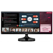 Deals, Discounts & Offers on  - LG 25-inch (64.5 cm) UltraWide Multitasking Monitor with Full HD (2560 x 1080) IPS Panel, HDMI Port, AMD Freesync - 25UM58 (Black)