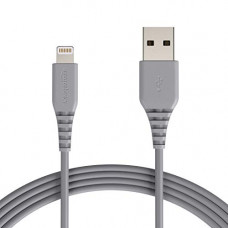 Deals, Discounts & Offers on  - AmazonBasics Apple Certified Lightning to USB Charge and Sync Cable, 10 Feet (3 Meters) - Grey