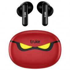 Deals, Discounts & Offers on Headphones - truke Buds BTG3 True Wireless Earbuds with AI-Powered Noise Cancellation | Auto Play/Pause | 55ms Low Latency | Gaming Core Chipset | 48hrs Playtime | Gaming Characterized Design| Bluetooth 5.1 | IPX4