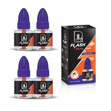 Deals, Discounts & Offers on  - DND Flash Mosquito Repellent Refill | Liquid Vaporiser | 3X Turbo Power | Pack of 4-45ml Each