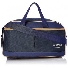 Deals, Discounts & Offers on  - Kuber Industries Canvas Travel Duffle Bag (Blue) Switchon Duster 3,CTKTLUG1008
