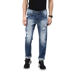 Deals, Discounts & Offers on Men - [Size 30] AMERICAN CREW Men's Straight Fit Non Stretchable Jeans