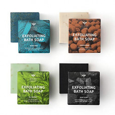Deals, Discounts & Offers on Beauty Care - Bombay Shaving Company Exfoliating Bath Soaps, 100g (Pack of 4)
