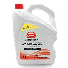 Deals, Discounts & Offers on Lubricants & Oils - GoMechanic Smartcool Coolant Antifreeze Red Concentrate 1:3