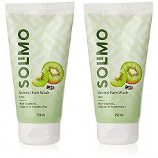 Deals, Discounts & Offers on Beauty Care - Amazon Brand - Solimo Kiwi Seed Face Wash, 150ml (Pack of 2)