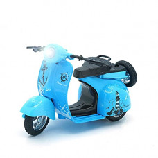 Deals, Discounts & Offers on  - Popsugar 1: 14 Metal Pull Back Motorcycle (Blue) (MY66-M1211 Blue)