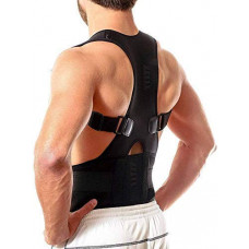 Deals, Discounts & Offers on  - AuFlex Magnetic Posture Corrector Belt Back Brace