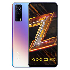 Deals, Discounts & Offers on Electronics - iQOO Z3 5G (Cyber Blue, 8GB RAM, 256GB Storage)