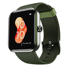 Deals, Discounts & Offers on Mobile Accessories - boAt Xtend Smartwatch with Alexa Built-in, 1.69 HD Display, Multiple Watch Faces, Stress Monitor, HR & SpO2 Monitoring, 14 Sports Modes, Sleep Monitor & 5 ATM(Olive Green)
