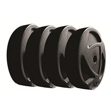 Deals, Discounts & Offers on  - FitBox Sports Blend Intruder 20 Kg Weight Plates, 5 Kg X 4 (Black)
