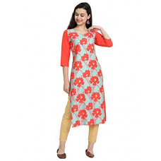 Deals, Discounts & Offers on Women - [Size S] Sancom Women's Crepe Regular Kurta